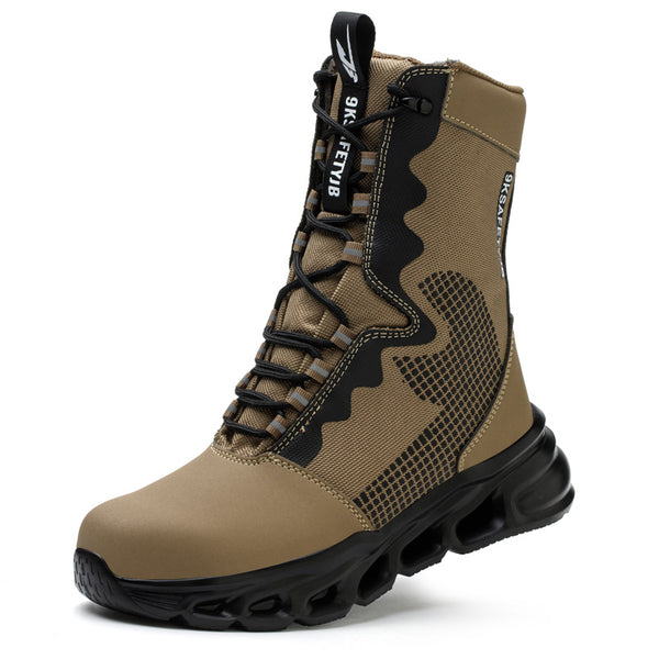 LiftBoot Khaki Safety Shoes